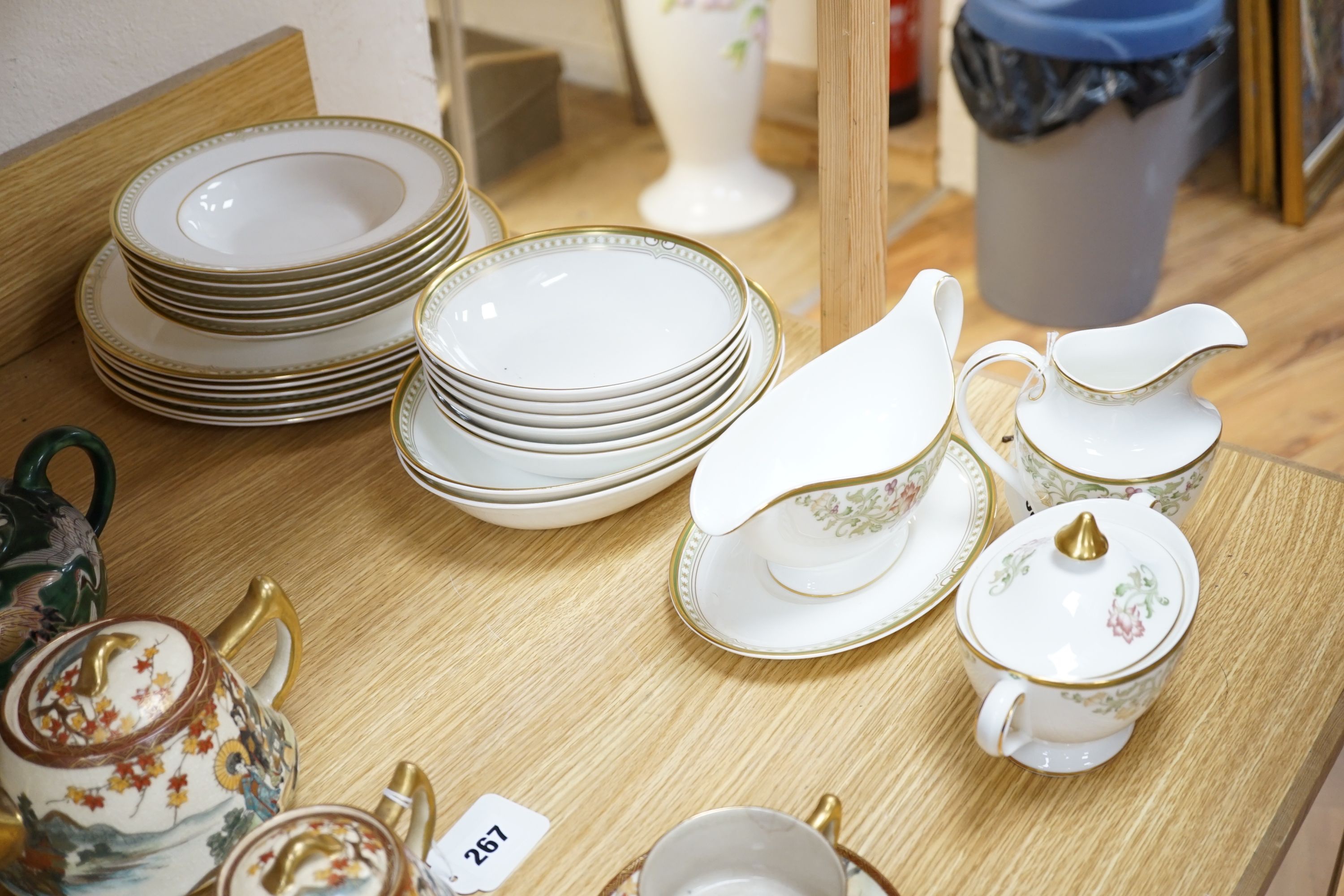 A Royal Doulton bone china part dinner service, Lichfield pattern